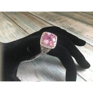 Pink CZ Ring 8